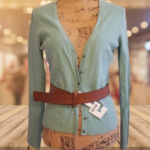 💥 LOFT V neck Button Down Cardigan